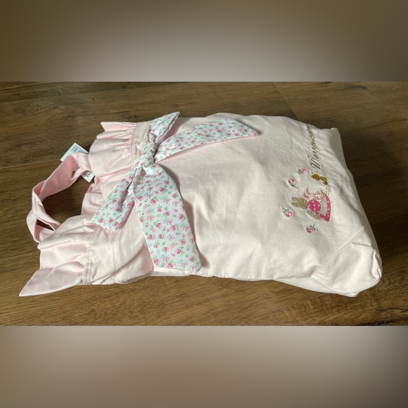 One Left! MARRONCREAM-VERY RARE (NWT) Zipped Pink Canvas Tote Bag with a Ribbon. - Picture 15 of 16